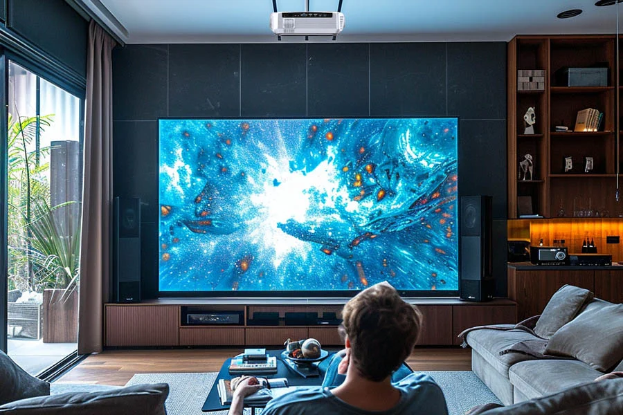 smart TV projector